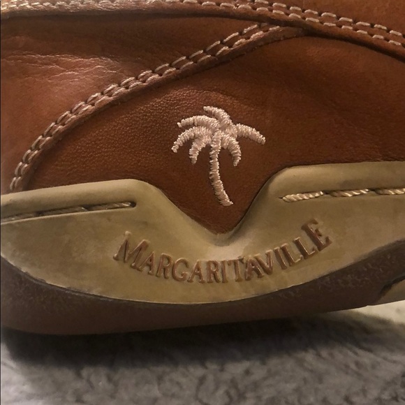 Margaritaville Mens Anchor Slip On Boat Shoes Sz 8 - Picture 8 of 8